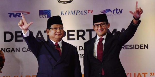 Debat Capres Dan Gagasan Prabowo (1) : Saya Menolak Stigma Terorisme Kepada Umat Islam