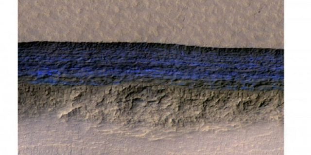 Endapan es Mars bisa topang penempatan manusia di masa depan