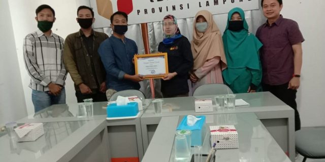 Kunjungan Prodewa Disambut Tangan Terbuka Bawaslu Lampung