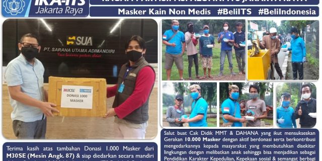 Korma ITS sesi 2 : Sukses diskusi online, juga berhasil kumpulkan donasi