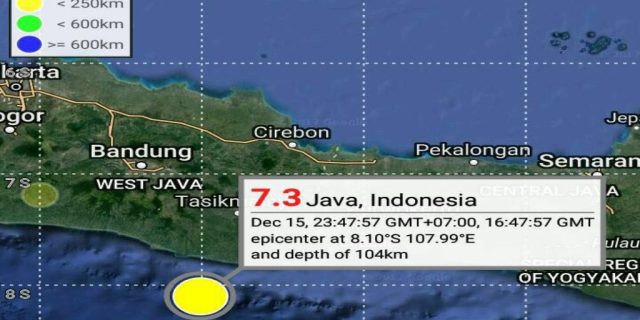 Gempa Berpotensi Tsunami Landa Yogyakarta