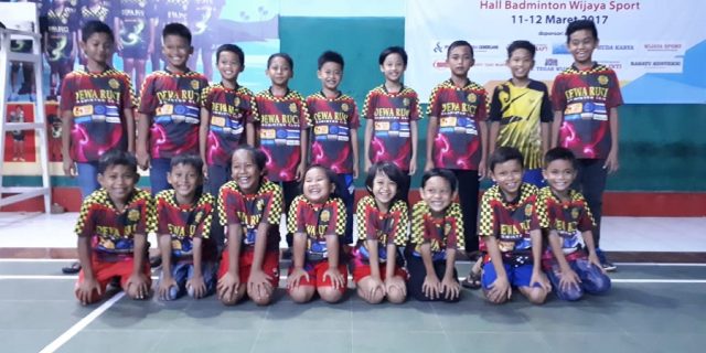 Alqalika Siswi SDN Sendowo 3 Nglipar Sabet Juara Tiga Liga Bulutangkis se- DIY
