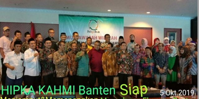 HIPKA Banten Gelar Muswil, Muntaha: Ubah Mindset Dari Diskusi Ke Aksi