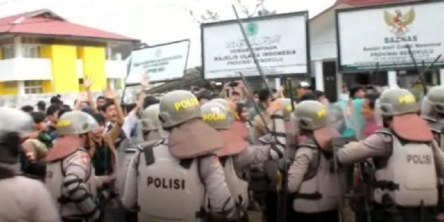 Kader HMI Dinjak-Injak Dalam Aksi Di Bengkulu, PB HMI Ancam Akan Kerahkan Cabang Seluruh Indonesia