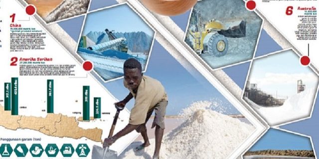 Inilah negera-negara penghasil garam terbesar di dunia