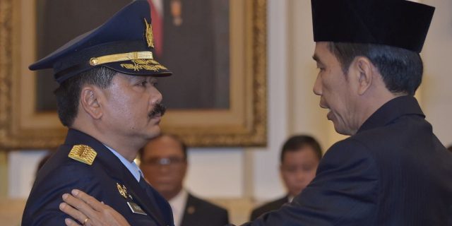 Jokowi Tunjuk Marsekal Hadi Tjahjanto sebagai Calon Panglima TNI