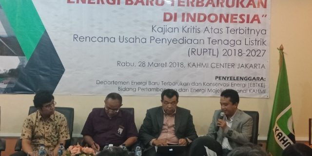 Majelis Nasional Kahmi gelar kajian kritis energi baru terbarukan