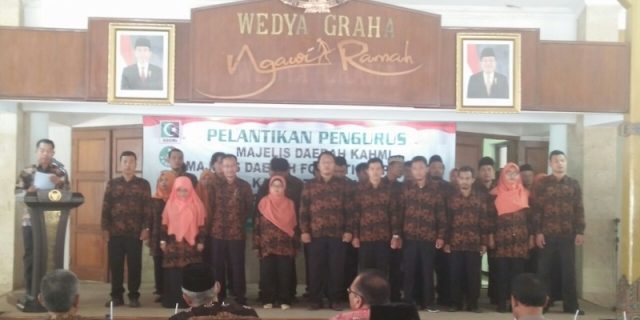 MD Kahmi Ngawi dilantik, Siap Sinergi Dengan Pemda