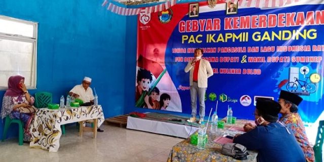 PAC IKAPMII Ganding gelar lomba Melafalkan Pancasila dan Mars Indonesia Raya
