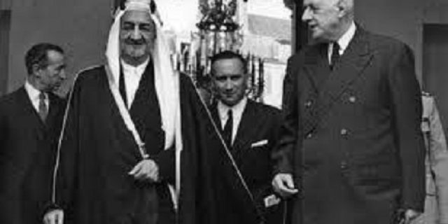 Raja Faisal Skakmat Presiden Prancis Charles de Gaulle Soal Palestina