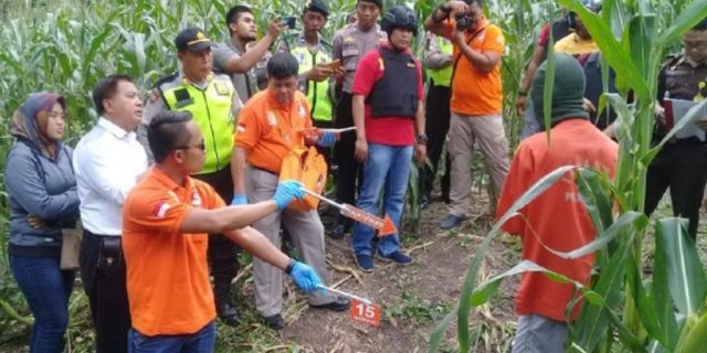 Peragaan Ulang Pembunuhan Wanita Di Ngawi Yang Mayatnya Ditemukan Bugil