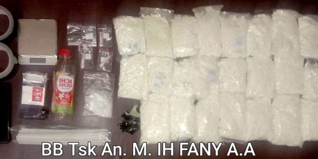 Polres Nganjuk Berhasil Sergap Pengedar Sabu