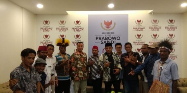 Tujuh Suku Papua Deklarasi Dukung Prabowo