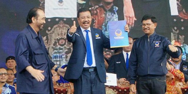 Ironis! Tengku Erry gubernur petahana Sumut dan ketua partai Nasdem tak bisa maju, karena kurang dukungan
