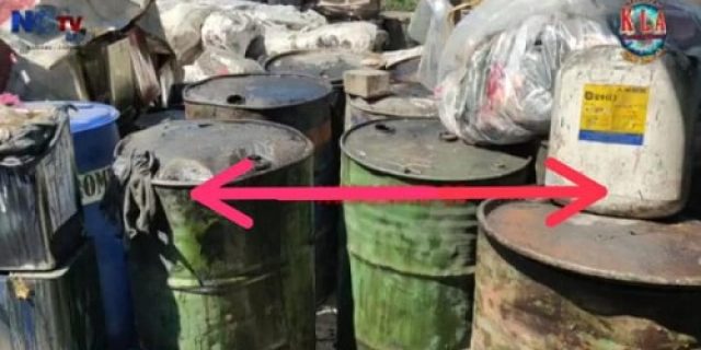 Pur, Selaku Pengelola Penyulingan Thinner di Prambon Sidoarjo Diduga Tanpa Dokumen Perijinan Lengkap