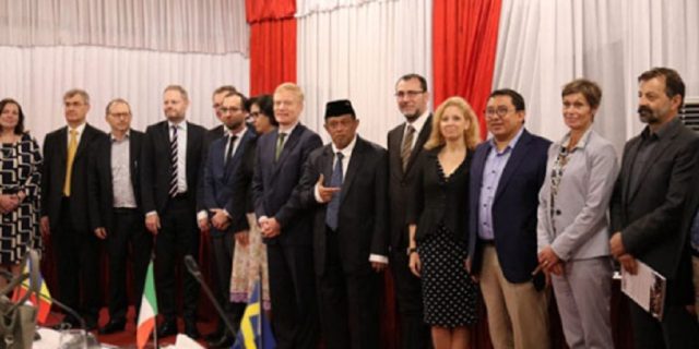 Tertarik Gagasan Prabowo, 16 Dubes Uni Eropa Kunjungi Markas Prabowo-Sandi