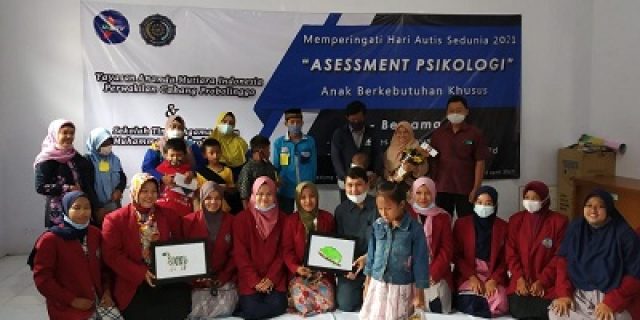 Y- AMI Cabang Probolinggo Rayakan Hari Autis Sedunia 2021